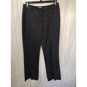 Women's Chicos Black Trousers Pants Casual Business Career Size 1 Small Wide Leg
